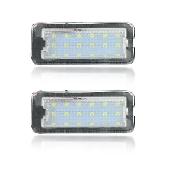 

2PCS Car LED License Plate Lights Number Tail Lamp White Fit for Fiat500 500C