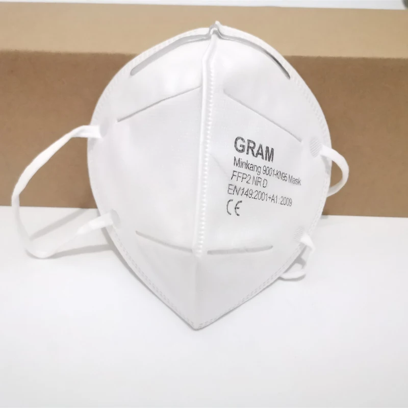 

KN 95 Disposable Mask Face Mask 95% Filtration Non-woven Fabric Protective Masks Dust Particles Pollution Filter