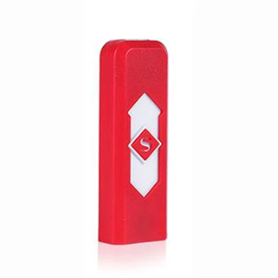 Ветрозащитный хороший подарок бездымный беспламенный usb зарядка Зажигалка для сигарет электронные зажигалки аксессуары для курения 1 шт - Цвет: Color7