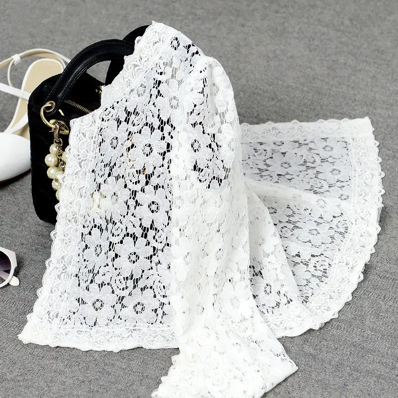 

Sun-Proof Clothing Women's Summer New Lace Shawl Short Hollow Cardigan Thin Coat Skirt Outdoor Waistcoat Air Conditioner Shirt