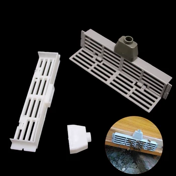 

6PCS Beekeeping Anti-escape Prevent Fly Plastic Tools Bee Hive Frame Nest Gate Door Queen Frames New Supplies White Gray
