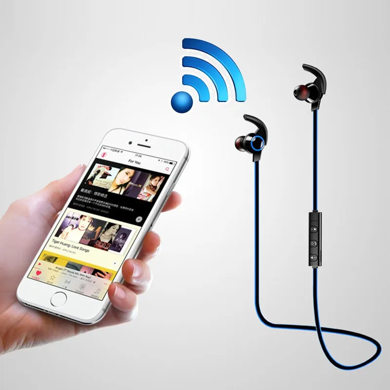 For Samsung Galaxy S9 S9+ S8 Plus S8+ S7 Edge S6 S5 Note 9 8 5 A8 A6 Earphones Sport Running Earphone Bluetooth Wireless Earbuds (5)