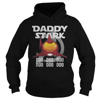 

Avengers Iron Man Daddy Stark Shark Unisex Hoodie