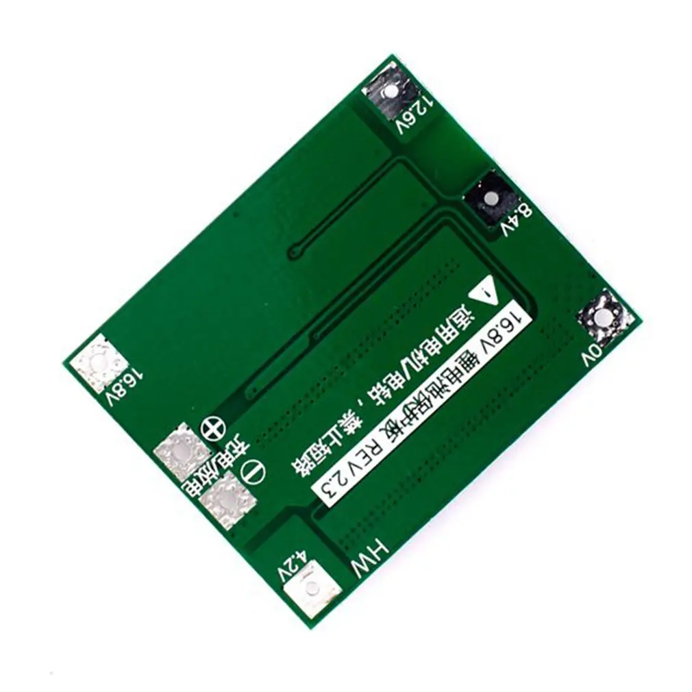HW 296 16 8 в 4S литий ионный аккумулятор 18650 зарядное устройство PCB плата защиты BMS Lipo