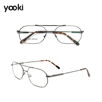 

Titanium Prescription Glasses Frame Men Rectangle Eyewear New Full Rim Memory Optical Eyeglasses Frames Gafas Oculos EJ015-5502