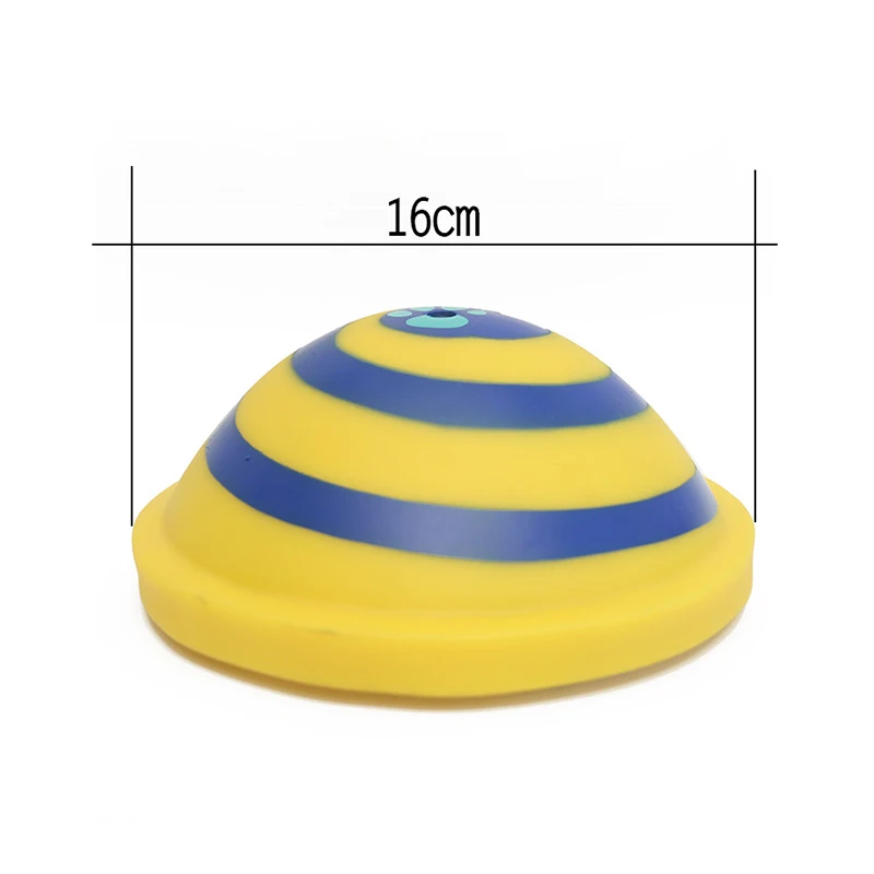 Dog Toys Squeaking Sounding Disc Woof Glider Pet Dogs Interactive Vocal Ball Dog Chewing Dog Tooth Ball Clean Food Ball Pet Toy