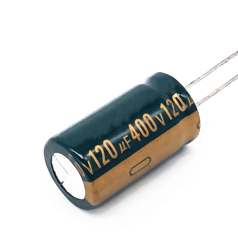 2 шт./лот 400V 120 мкФ высокая частота низкое сопротивление 400V120UF алюминиевый