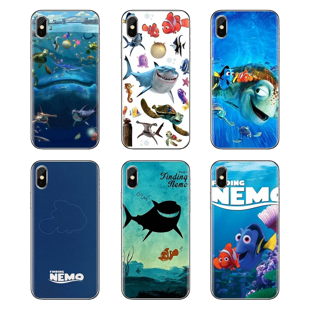 Для iPod Touch Apple iPhone 4 4s 5 5S SE 5C 6 6S 7 8 X XR XS Plus MAX прозрачные мягкие чехлы Белая Акула