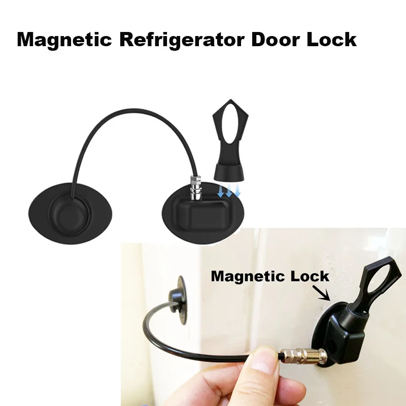 Child Safety Cabinet Locks Refrigerator  Magnetic Locks Child Safety Door  Lock - 1 - Aliexpress