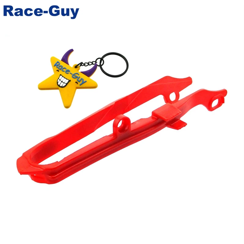 Красный слайдер цепи для Honda CR125R CR250R CRF250R CRF250X CRF450R CRF450X Dirt Pit Bike мотоцикл |