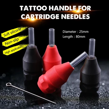 

Non-adjustable SPARK Cartridge Tattoo Grip For Needle Cartridges Tattoo Machine Supplies Handle Grips Cartridge Tattoo Needles