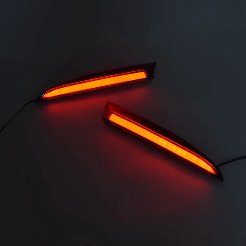 

LED Rear Fog Lamp Pillar Light Bumper Light Warning Brake Light Decoration for Suzuki Swift 2017 2018 2019