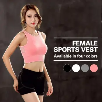 

Women Padded Vest Sport Bra Clothes Shockproof Sportwear Seamless Sexy Women Bandage Running Underwear Boxing Slim-Type Fitness