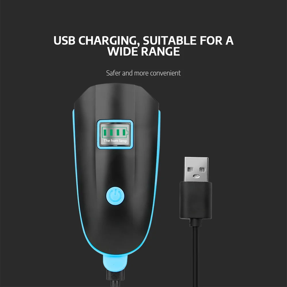 Highlight Alarm Horn Headlight for Mountain Bike Glare Flashlight