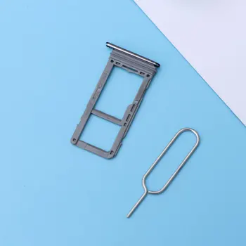 

SIM Card Tray Replacement for Samsung S8/S8+ Cell Phones Replacement Parts (Black)