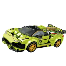 

Speed Champions Super EVO Racing Car Vehicle Creative 76899 Building Blocks Kit Bricks Educational Toys For Kids GIft