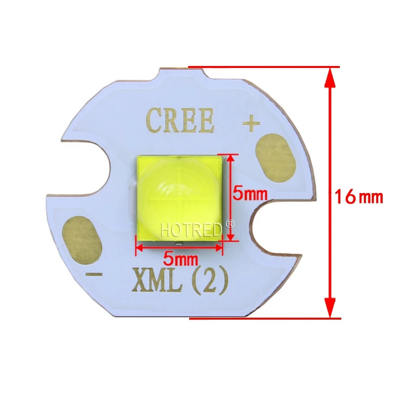 Newset CREE XHP50.2 3V 2 го поколения холодный белый 7000K синий светодиодный диодный