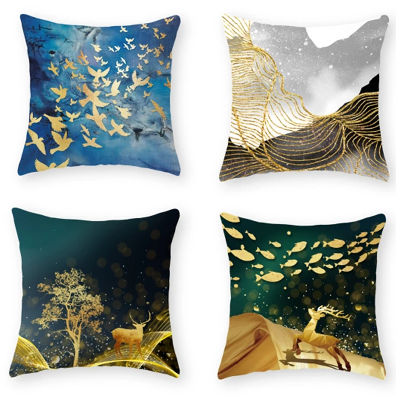 

Plants Print Sofa Decorative Cushion Cover Pillow Pillowcase Throw Pillow Home Decor Pillow Cover