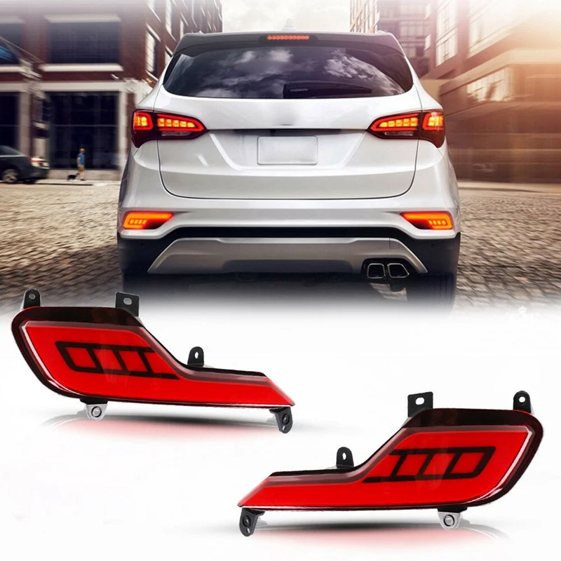Стильные крассветодиодный задние противотуманные фары JSP тормозные для 2017 Up Hyundai
