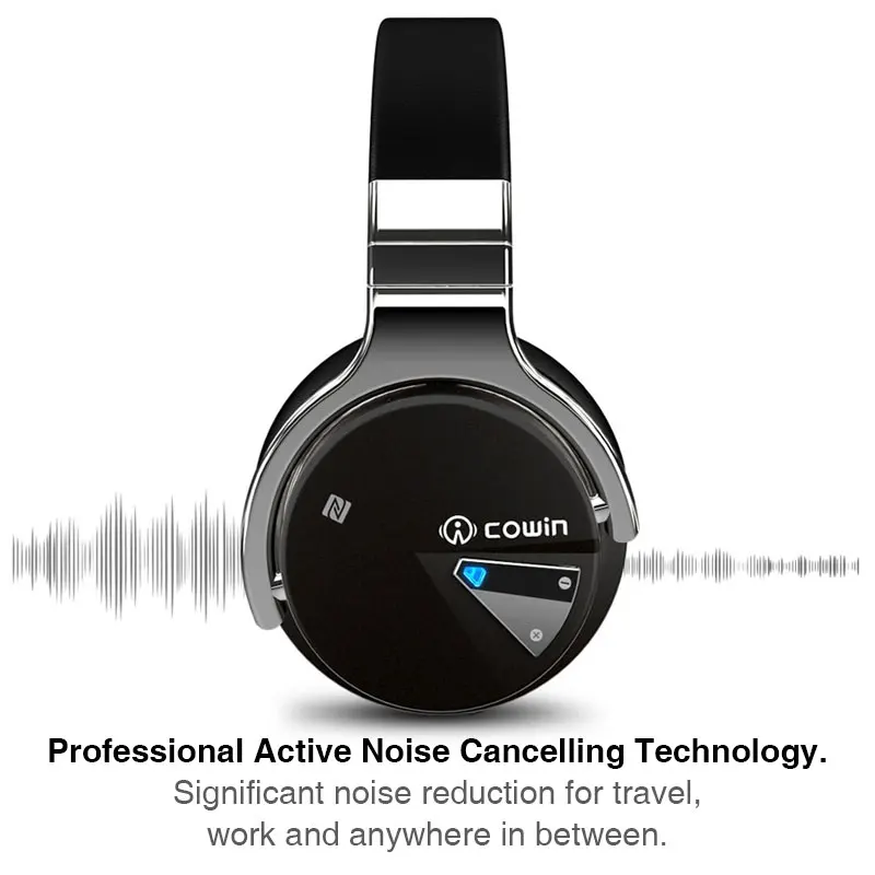 Cowin-fones de Ouvido Fone de Ouvido sem Fio Cancelamento de Ruídos Bluetooth e7 - Image 2
