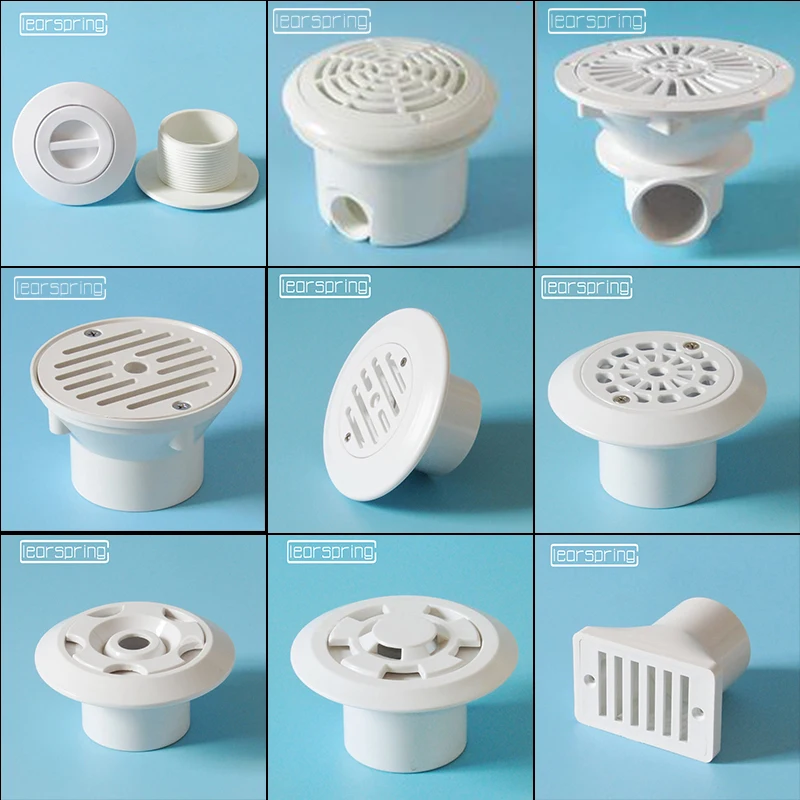 High Quality Swimming Pool Pipe Fittings Abs Adjustable Water Outlet 1.