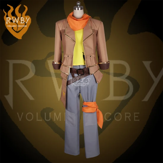 

Hot Anime RWBY Yang Xiao Long Cospaly Costume Fashion Uniform Suit Full Set Unisex Role Play Clothing Custom-Make Any Size