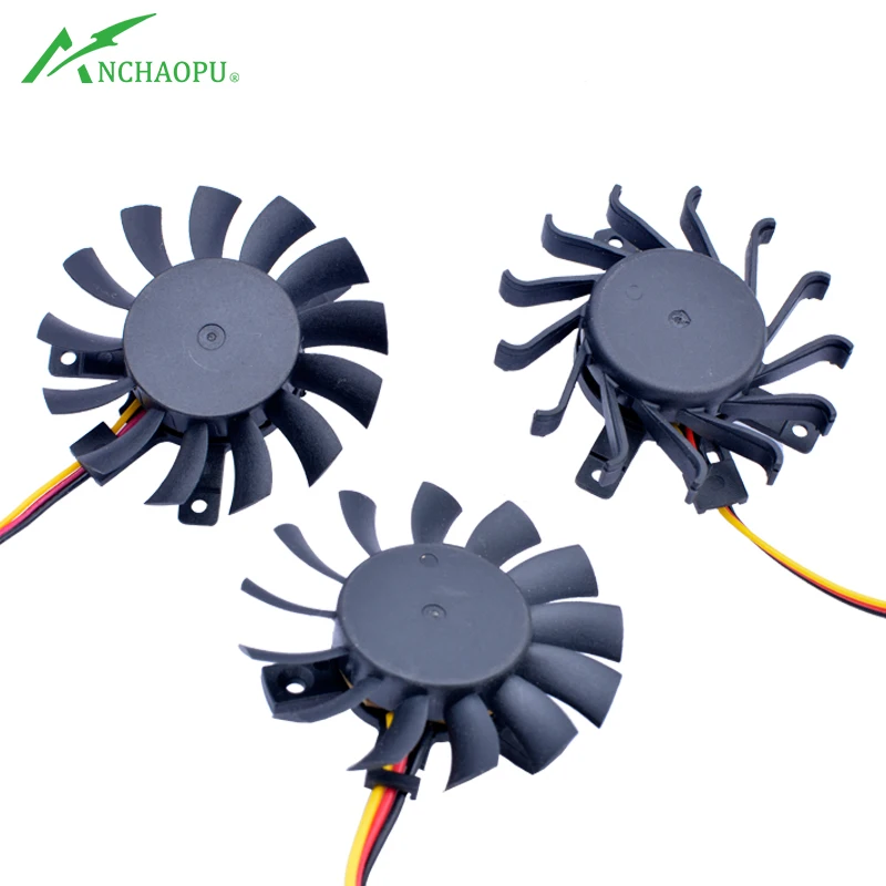 Dissipador de Calor para tv Ventilador de Refrigeração com Placa de Vídeo Especial 35x35x27 mm 27×27 mm 12v 1.6w e 45 mm