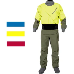 Three- Layer Waterproof Latex Cuff Neoprene Dry Suit For Kayak Spearfishing Scuba Diving Suit Equipment
