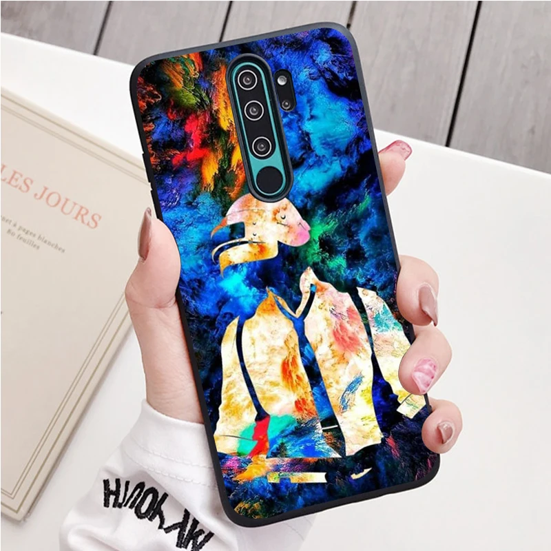 xiaomi leather case case PUBG Game black Silicone Phone Case For Redmi note 9 8 7 Pro S 8T 7A Cover cases for xiaomi blue