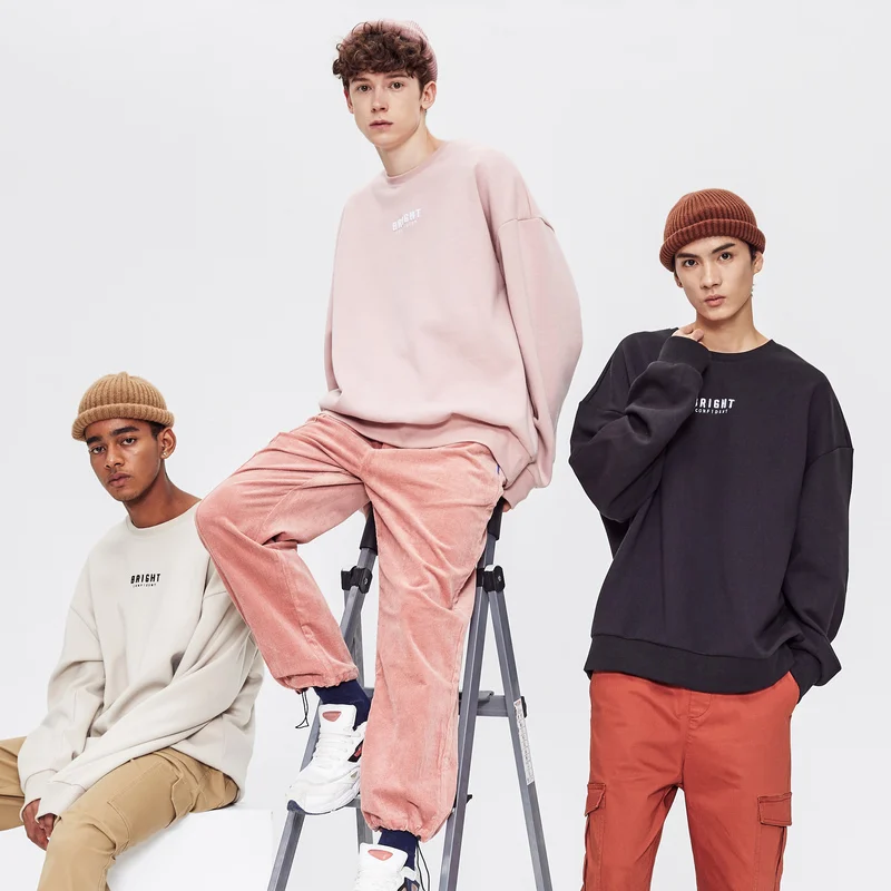 TWOTWINSTYLE Loose Knitted Solid Sweater For Women