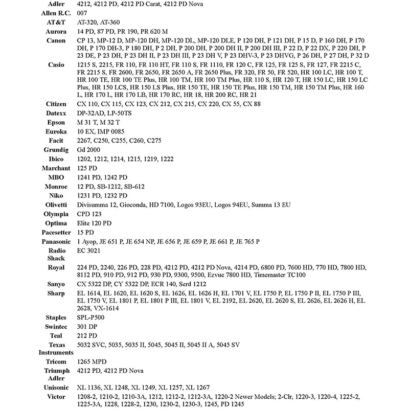 Printerfield IR-40T (5 Pack) Compatible Calculator Ink Ribbons - Black & Red Description Image.This Product Can Be Found With The Tag Names Cheap Device Cleaners, Computer Office, Device Cleaners, High Quality Computer Office