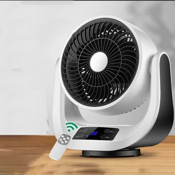 

Portable Electric Fans Mini Desk Fans 3-Speed Automatic Rotation remote control mini air conditioner cooling fan