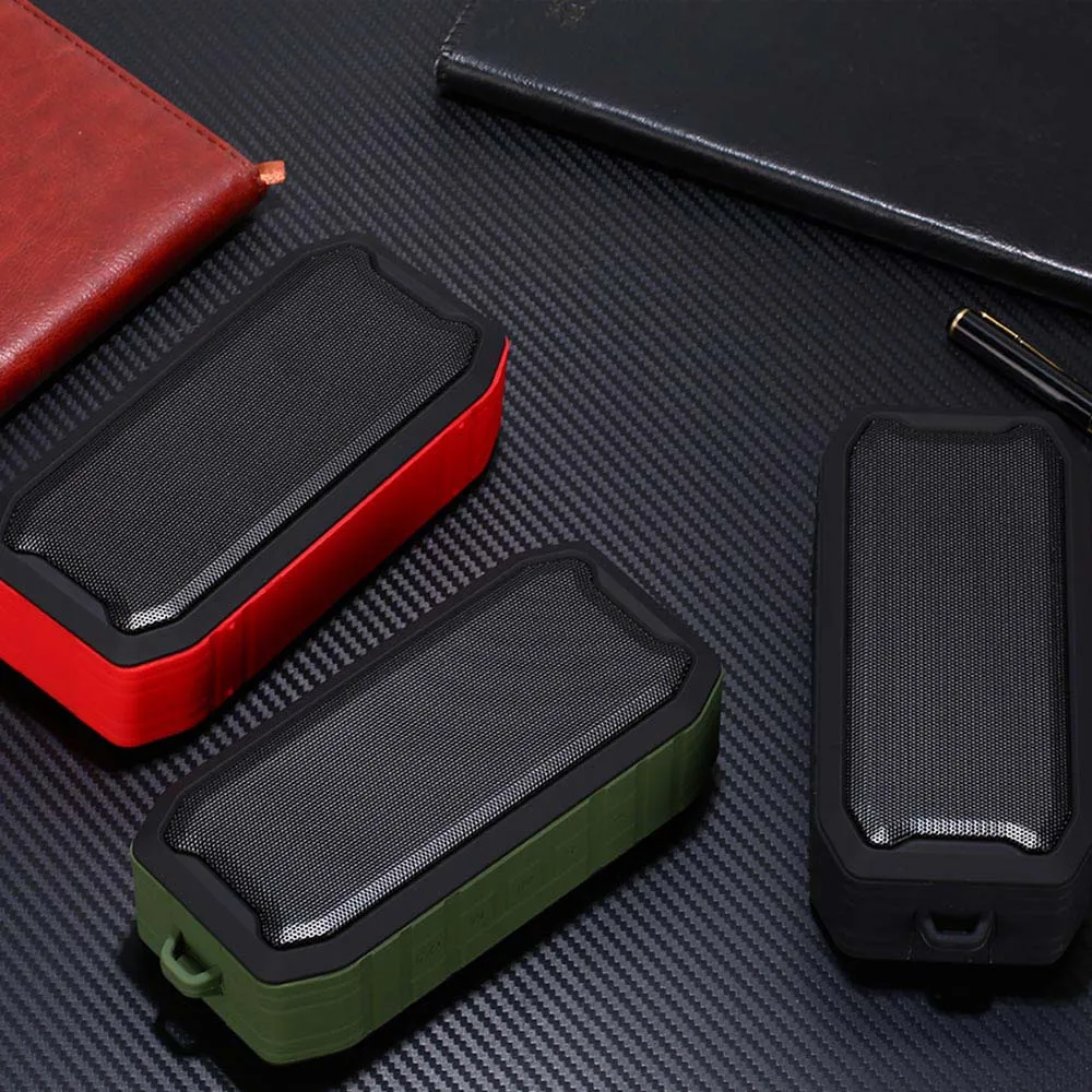 KISSCASE портативный Bluetooth динамик с премиум стерео 3D Бас Звук вода и пыль и осень доказательство Handfree 1200ah Открытый громкий динамик s