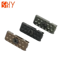 TNVC PCM M-LOK CNC Metal Panel Cable Management Cable Clip Wire Guider Clamp For AR15 M4 Mlok Handguards Rails Airsoft AEG GBB