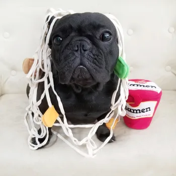 

Pet Leak Food Anti Choking Bowl Mat Dogs Cats Snuffles Bowl Mat Slowing Feeding Noodle Cute Food Leaking Toy Pet Sniffing Toy