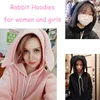 2021 Janpanese Anime Hunter X Hunter Killua Rabbit Hoodie Women Girls Unisex Sweatshirts Kawaii streetwear 6
