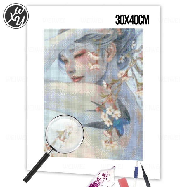 5D Diamond Portrait Cartoon Diamond Art 2