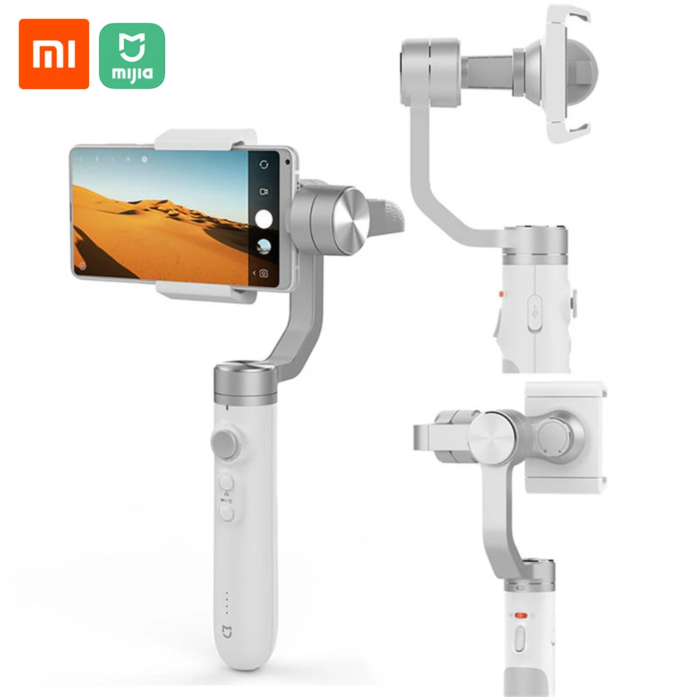 Ручной Стабилизатор Xiaomi Mijia 3 осевой стабилизатор для смартфона 5000 мАч