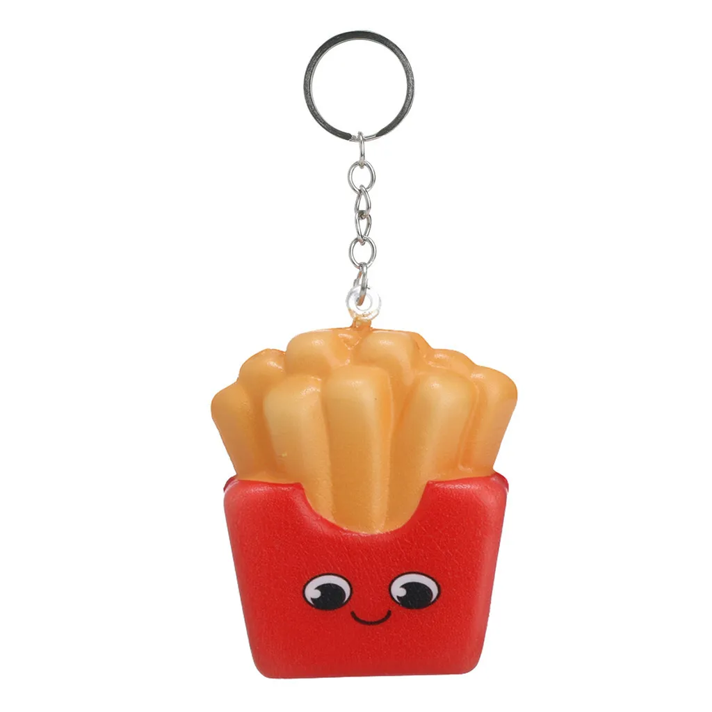 French Fries Toys Elastic PU Stress Relief Toy Kitchen Toys Fast Food Educational Toys Slow Rising Artificial Toy #A
