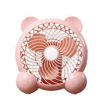 

Portable USB Mini Table Fan 7 Inch Student Dormitory Bed Desktop Small Fan Second Gear Adjustable Home Office Mute Cooling Fan