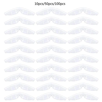 

Silicone Nose Bridge Pad Anti-Fog Pad Cushion Mask Self-Adhesive Anti Haze Strip LX9E