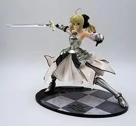 

23cm Fate Stay Night Saber Artoria Pendragon Static Action Figure High Quality Japan Anime Girl Sexy Saber Lily Pvc Figurines