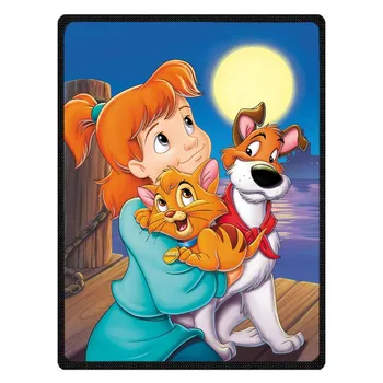 

Soft Warm Blanket Coral plaids Blankets Travel Sofa Oliver & Company print Fleece Blankets For Bed Soft Fluffy Warm Coverlet