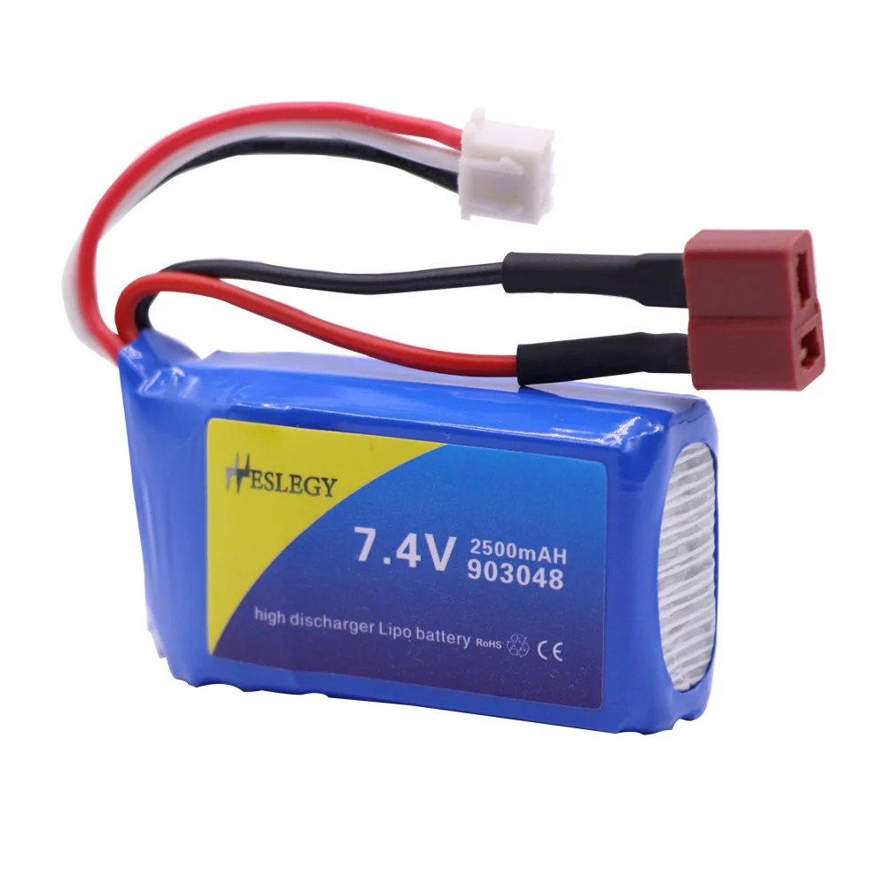 Аккумуляторная батарея Lipo 7 4 В 2500 мА · ч для WLtoys 903048 беспилотника