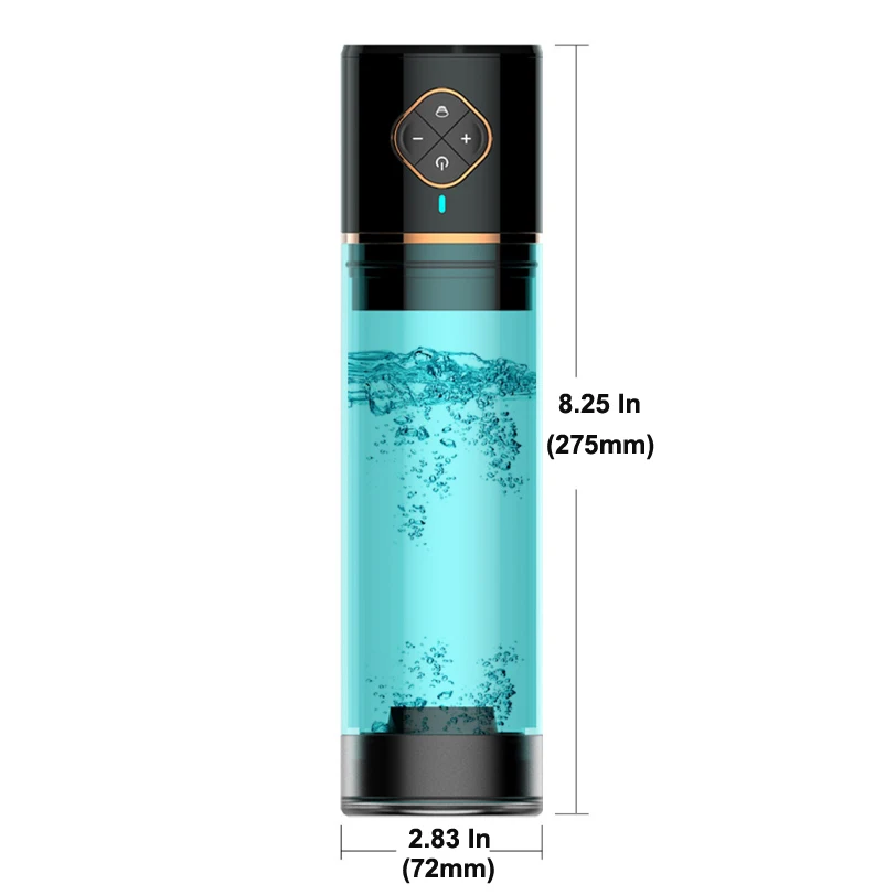 Penis Pump Penis Enlargement Pump Sex Toys For Men Vacuum Masturbator Automatic Rechargeable Water Bath Penis Extender Trainer