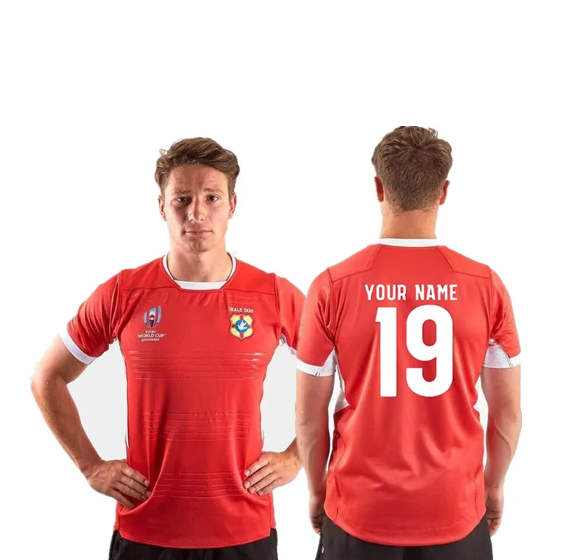 

2019 Tonga RWC RUGBY JERSEY HOME JERSEY size S-5XL Print custom name number Top quality free shipping