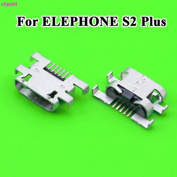 

100pcs Micro USB connector For ELEPHONE S2 plus HD 5.0'' MTK6735 Quad Core 1280x720 /P4000 4G LTE mini charging port socket jack