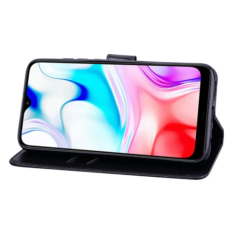 Xiaomi Redmi 8 чехол Redmi 8 чехол мягкий силиконовый кожаный бумажник флип-чехол для Xiaomi Redmi 8 Redmi8 чехол для телефона держатель для карт Fundas