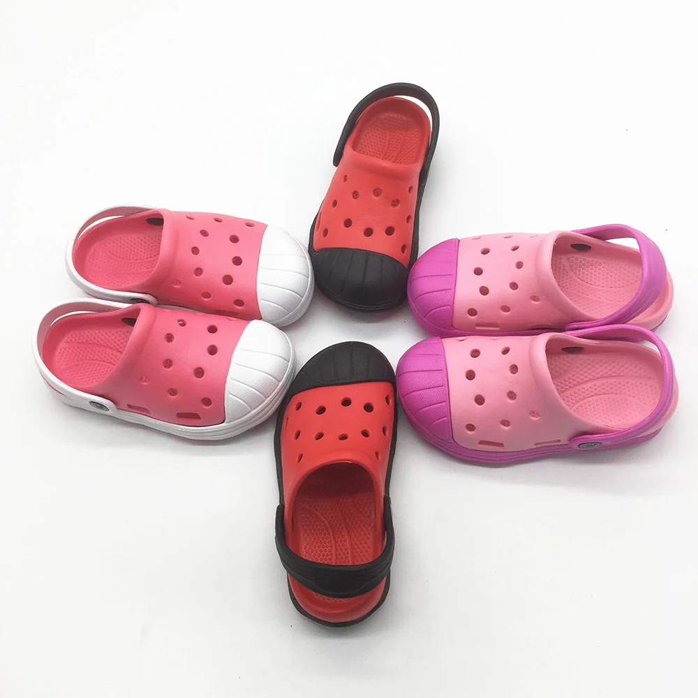 TODDLER GIRLS SUMMER MULES CROC BEACH CLOGS LIGHT GARDEN SLIPPERS CHILDREN SHOES FOR GIRL KIDS BABY