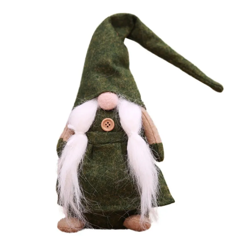 Santa Claus Snowman Elf Dolls Christmas Ornaments Merry Christmas Favor Party Decorations for New Year Gift Christmas Products - Цвет: 69G